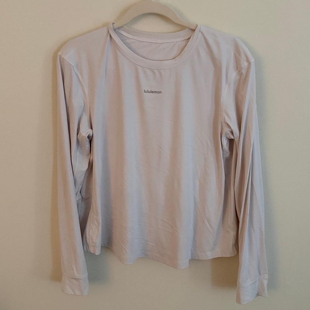 Lululemon Long Sleeve White Top